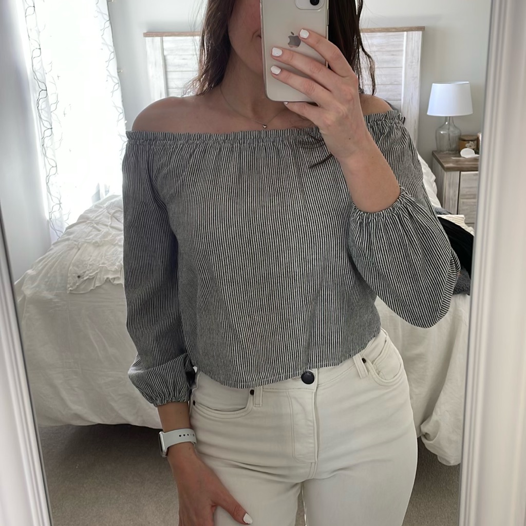 Brandy Melville Off The Shoulder Top!